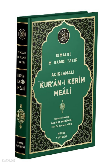 Açıklamalı Kuran-ı Kerim Meali (Orta Boy, Metinsiz –Kod:074)