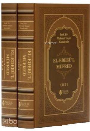 El-Edebül Müfred; (2 Cilt Takım, Kuşe Kapak, Ivory Kağıt)