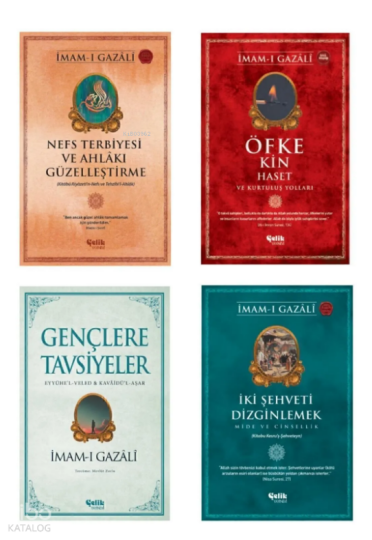 İmam Gazali Nefs Terbiyesi Seti (4 Kitap)