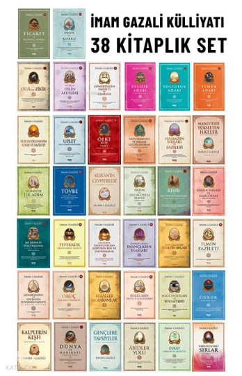 İmam-ı Gazali Külliyatı - 38 Kitap Seti