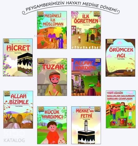 Peygamberimizin Hayatı Medine Dönemi 10 Kitap Takım