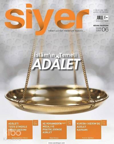 Siyer İlim Tarih Dergisi 6. Sayı